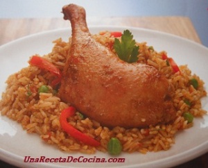 Receta de "Arroz Con Pato"