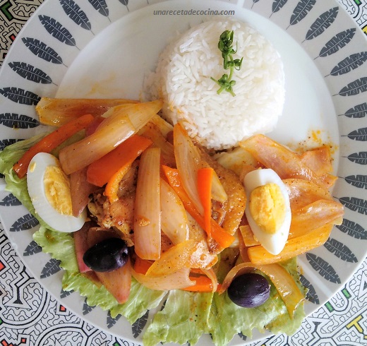 ESCABECHE DE POLLO - Una Receta de Cocina