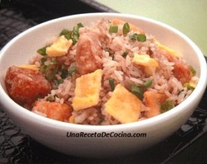 receta de arroz chaufa con pescado