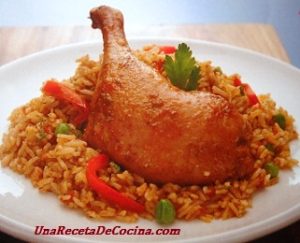 receta de arroz con pato