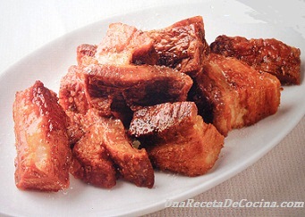 CHICHARRÓN DE CERDO - Una Receta De Cocina