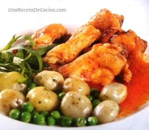 receta de pollo glaseado al curry