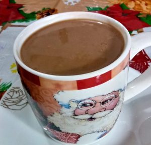receta de chocolate caliente navideño